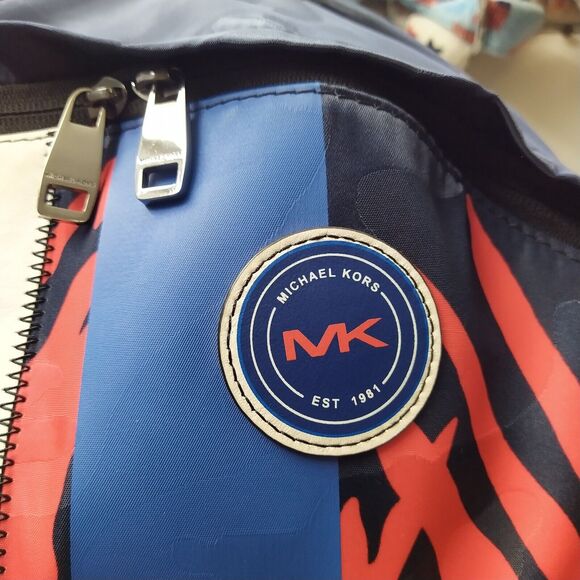Michael Kors Kent Sport Multicolor Nylon Top Handle Zipper Backpack main image 14